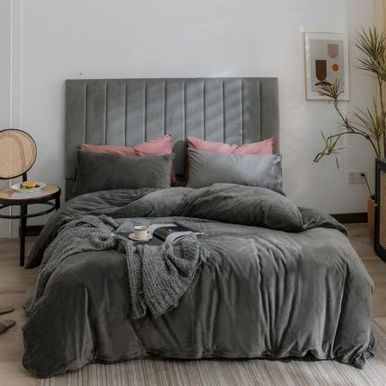 91家纺网 家纺一手货源 找家纺 （总） 寐眠 2020新款秋冬加厚天鹅绒四件套