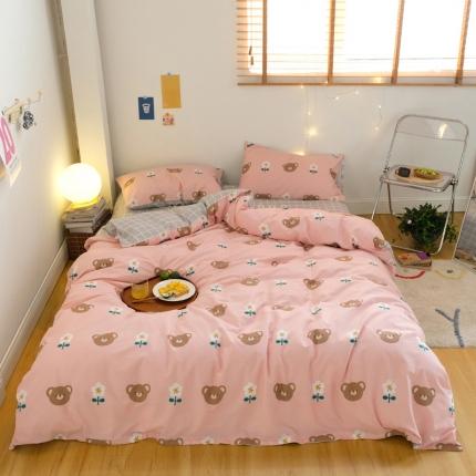 91家纺网 家纺一手货源 找家纺 （总）窝米2020秋季13370全棉四件套萌宠风系列