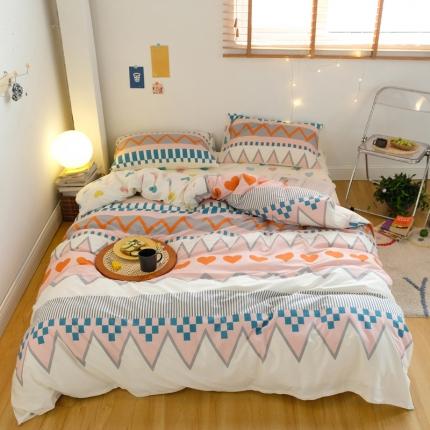 91家纺网 家纺一手货源 找家纺 （总）窝米2020秋季13370全棉四件套萌宠风系列