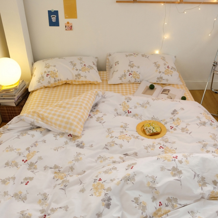 91家纺网 家纺一手货源 找家纺 窝米2020秋季13370全棉四件套萌宠风系列 草本集