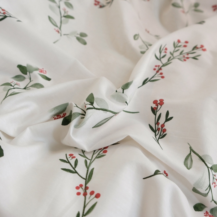 91家纺网 家纺一手货源 找家纺 窝米2020秋季13370全棉四件套萌宠风系列 绿茵