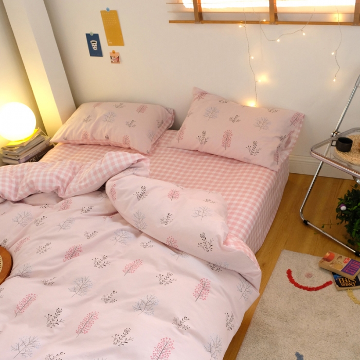 91家纺网 家纺一手货源 找家纺 窝米2020秋季13370全棉四件套萌宠风系列 芮伊