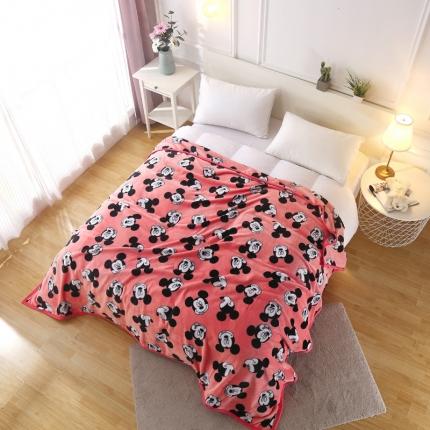 91家纺网 家纺一手货源 找家纺 （总）佰亿莱 2024新款法莱绒牛奶绒迪士尼毛毯