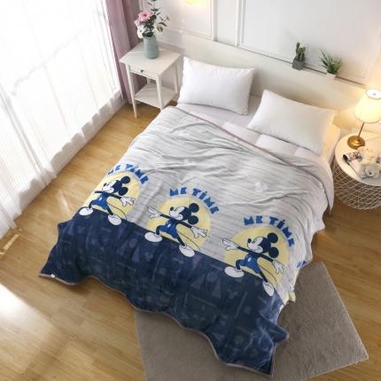 91家纺网 家纺一手货源 找家纺 （总）佰亿莱 2024新款法莱绒牛奶绒迪士尼毛毯