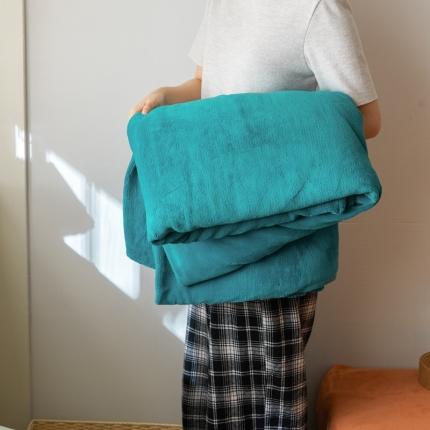 91家纺网 家纺一手货源 找家纺 （总）时光里 2020新款纯色230克牛奶绒单床单/单床笠