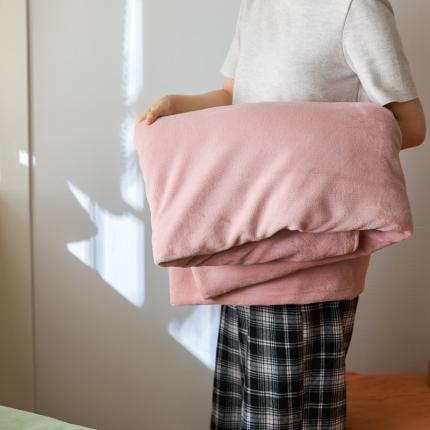 91家纺网 家纺一手货源 找家纺 （总）时光里 2020新款纯色230克牛奶绒单床单/单床笠