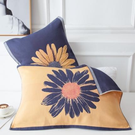 91家纺网 家纺一手货源 找家纺 （总） 朴尔 2020新款多彩全棉六层纱布大版花枕巾