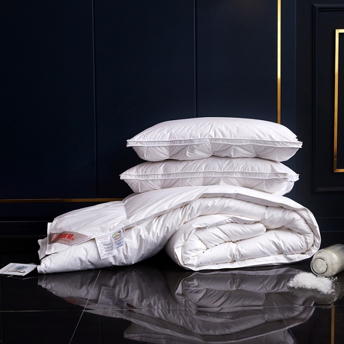 91家纺网 家纺一手货源 找家纺 （总） 俏企鹅 2025新款全棉单边羽绒被