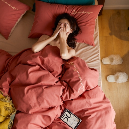 （总）时光里 2020年秋冬A类50磨毛新品四件套