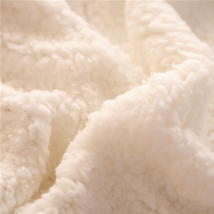 91家纺网 家纺一手货源 找家纺 北纬27度 2020新款羊羔绒多功能毯被套双用 牛油果