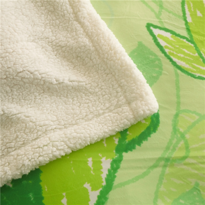 91家纺网 家纺一手货源 找家纺 北纬27度 2020新款羊羔绒多功能毯被套双用 小怪兽