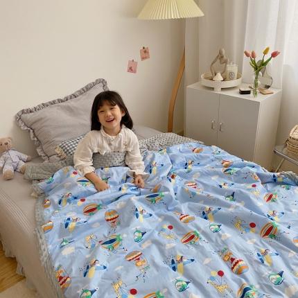 91家纺网 家纺一手货源 找家纺 （总）美乐迪 2020新款豆豆被毯模特图