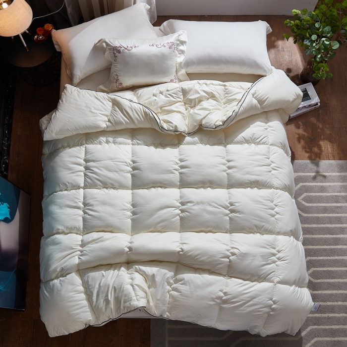 91家纺网 家纺一手货源 找家纺 （总）啊雅家居 2025新款柔赛丝保暖立体羽丝绒冬被