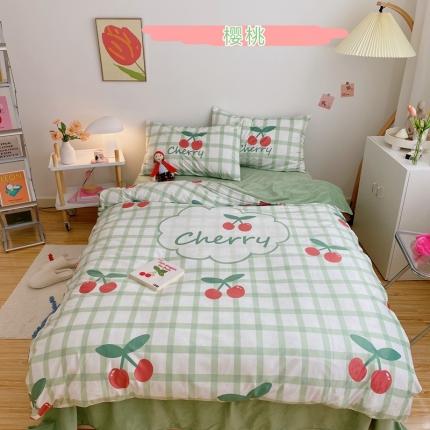 91家纺网 家纺一手货源 找家纺 （总）星期八 2020原创设计师款牛奶绒四件套