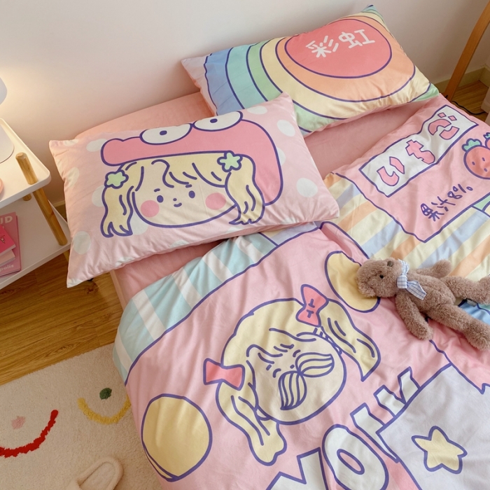 91家纺网 家纺一手货源 找家纺 （总）星期八 2020原创设计师款牛奶绒四件套