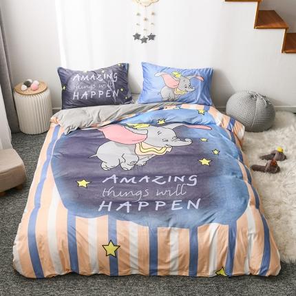 91家纺网 家纺一手货源 找家纺 【91特价】十九色 高克重宝宝绒数码印花四件套