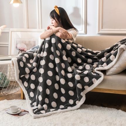 91家纺网 家纺一手货源 找家纺 （总）印季 2024新款提花立体舒棉绒毛毯