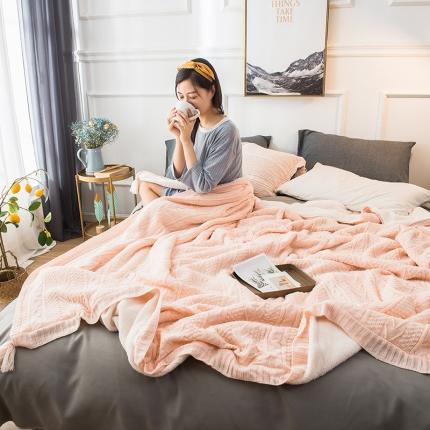 91家纺网 家纺一手货源 找家纺 （总）印季 2023新款多彩高密针织羊羔绒毛毯