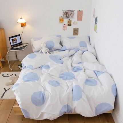 91家纺网 家纺一手货源 找家纺 （总）艾沁2020新款日系简约风全棉四件套