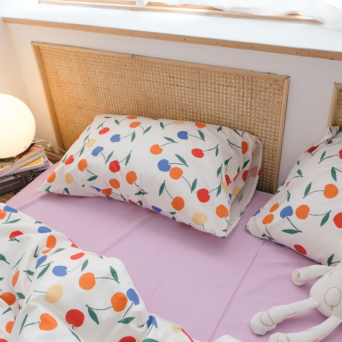 91家纺网 家纺一手货源 找家纺 （总）艾沁2020新款田园风全棉纯棉四件套