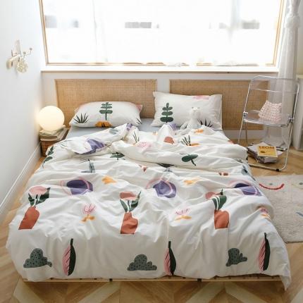 艾沁2020新款田园风全棉纯棉四件套 悠悠