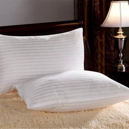 新丽佳2020网销赠品交织棉白色枕芯礼品枕头学生单人枕芯