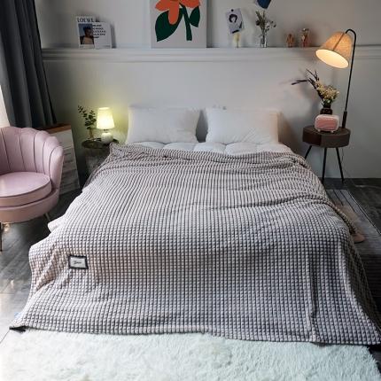 91家纺网 家纺一手货源 找家纺 （总）潮邦 2020新款加厚牛奶绒毯