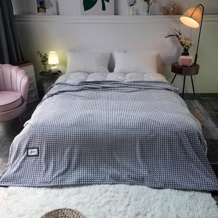 91家纺网 家纺一手货源 找家纺 （总）潮邦 2020新款加厚牛奶绒毯