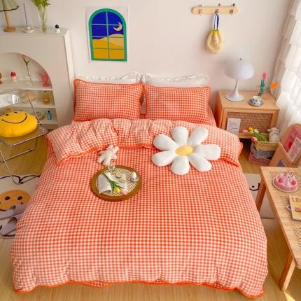 91家纺网 家纺一手货源 找家纺 （总）顾里 2020新款韩国ins高端保暖牛奶绒套件