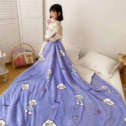 91家纺网 家纺一手货源 找家纺 （总）顾里2020新款ins网红少女心温暖牌羊羔绒毯