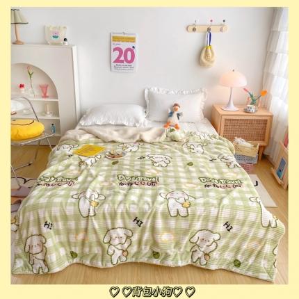 91家纺网 家纺一手货源 找家纺 （总）顾里 新款ins网红少女心温暖牌魔法牛奶绒毛毯