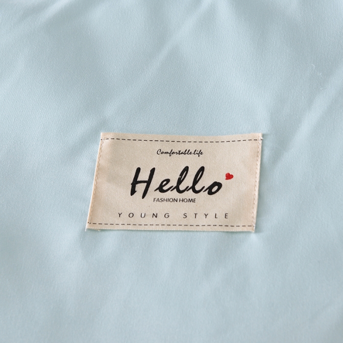 91家纺网 家纺一手货源 找家纺 （总）德芙2020新款纯色整张棉高密磨毛亲肤被