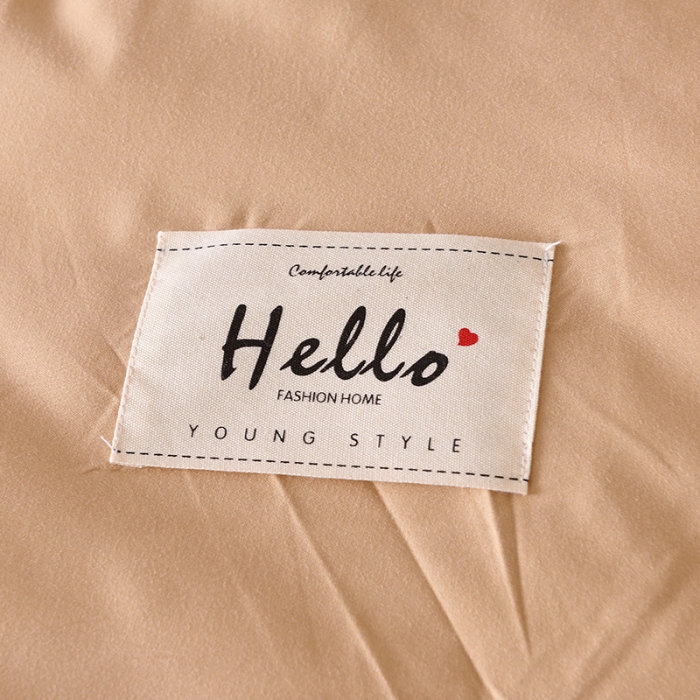 91家纺网 家纺一手货源 找家纺 德芙2020新款纯色整张棉高密磨毛亲肤被 古金色