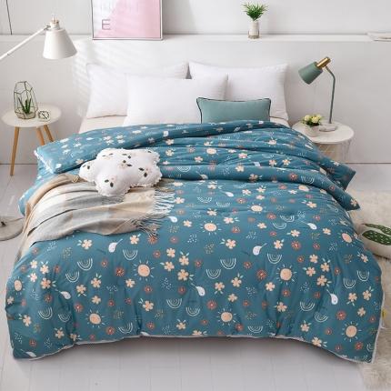 91家纺网 家纺一手货源 找家纺 德芙2020新款A类天竺棉针织被芯 可可托