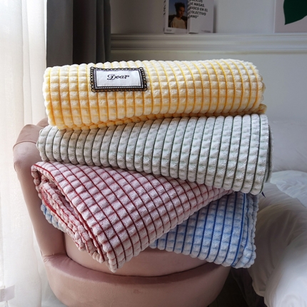 （总）潮邦 2020新款加厚牛奶绒毯