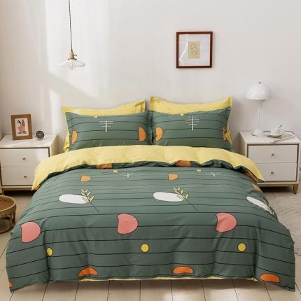 91家纺网 家纺一手货源 找家纺 （总）星期三 2020年秋冬新款全棉13372四件套（加老板微信有会员价）