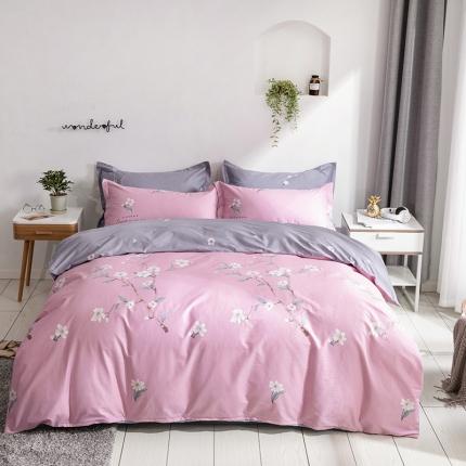 91家纺网 家纺一手货源 找家纺 （总）星期三 2020年秋冬新款全棉13372四件套（加老板微信有会员价）