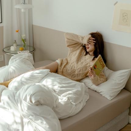 91家纺网 家纺一手货源 找家纺 （总）华超针织 2021新款针织纯色混搭四件套