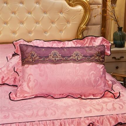 91家纺网 家纺一手货源 找家纺 （总）瑞宝 2025新款天鹅绒压花臻美系列单枕套