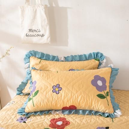 91家纺网 家纺一手货源 找家纺 （总）纽缦 2020新款加厚磨毛夹棉枕套/对