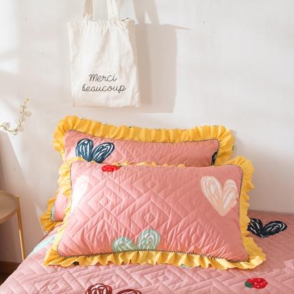 91家纺网 家纺一手货源 找家纺 （总）纽缦 2020新款加厚磨毛夹棉枕套/对