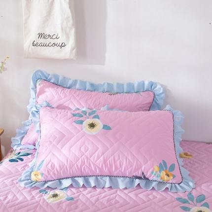 91家纺网 家纺一手货源 找家纺 （总）纽缦 2020新款加厚磨毛夹棉枕套/对