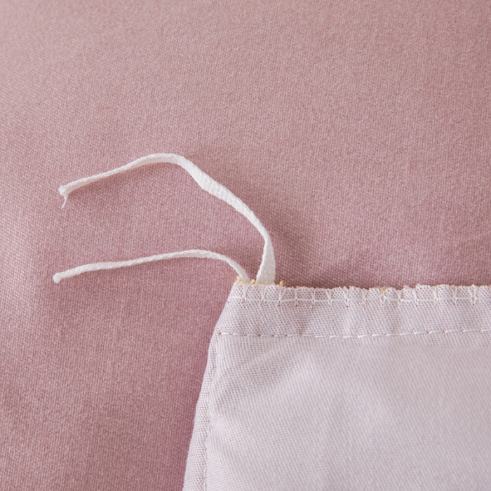 91家纺网 家纺一手货源 找家纺 纽缦 2020新款加厚磨毛单被套 楚楚花颜豆沙