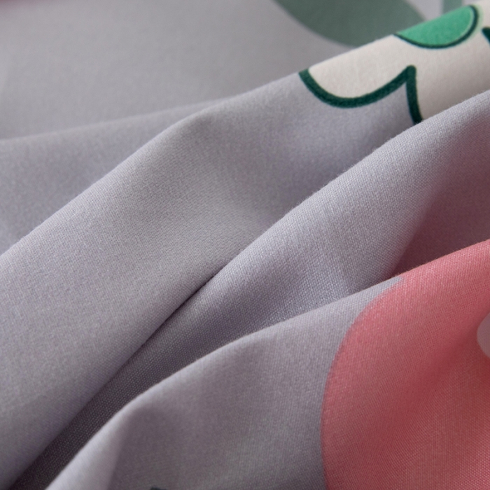 91家纺网 家纺一手货源 找家纺 纽缦 2020新款加厚磨毛单被套 芳菲年华