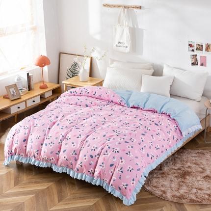 纽缦 2020新款加厚磨毛单被套 漫漫花香
