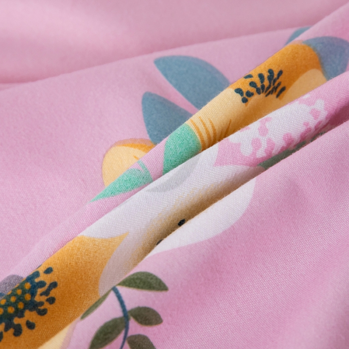 91家纺网 家纺一手货源 找家纺 纽缦 2020新款加厚磨毛单被套 美丽人生