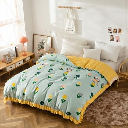 91家纺网 家纺一手货源 找家纺 纽缦 2020新款加厚磨毛单被套 梦想秀