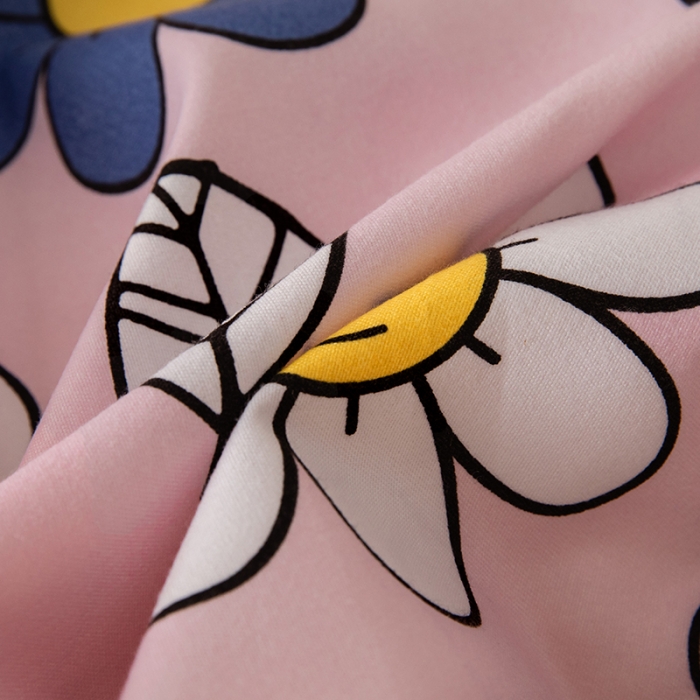 91家纺网 家纺一手货源 找家纺 纽缦 2020新款加厚磨毛单被套 轻歌时光