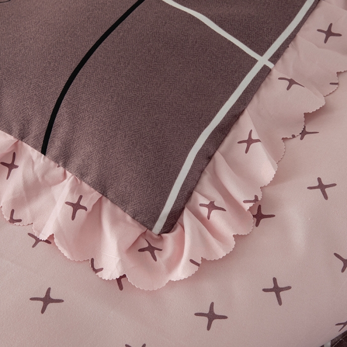 91家纺网 家纺一手货源 找家纺 纽缦 2020新款加厚磨毛单被套 随想