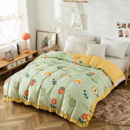 91家纺网 家纺一手货源 找家纺 纽缦 2020新款加厚磨毛单被套 童年乐园